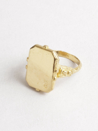 Deco Ring 10k Gold