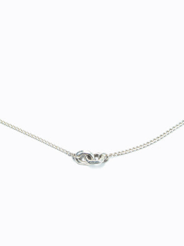 Chain Link Necklace Sterling Silver