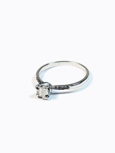Half Diamond Chrissie Ring