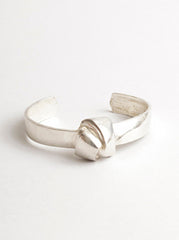 Big Knot Bangle Silver