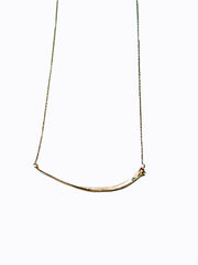 Bone Necklace 14k Rose Gold