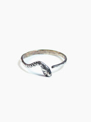 Eva Snake Ring Silver