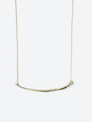 Bone Necklace 10k Yellow Gold