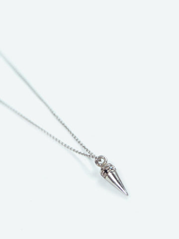 Colette Cone Necklace 14k White Gold