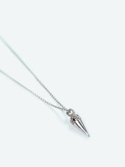 Colette Cone Necklace 14k White Gold