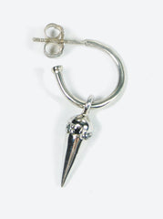 Collette Cone Earring White Gold