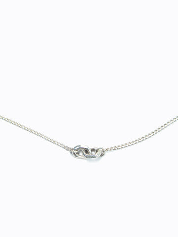 Chain Link Necklace Sterling Silver