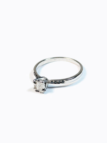 Half Diamond Chrissie Ring