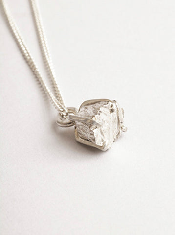 Rockwell III Necklace Silver