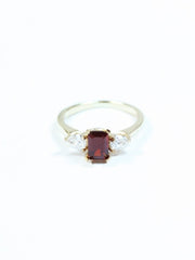 Jodie Lee Ring with Garnet